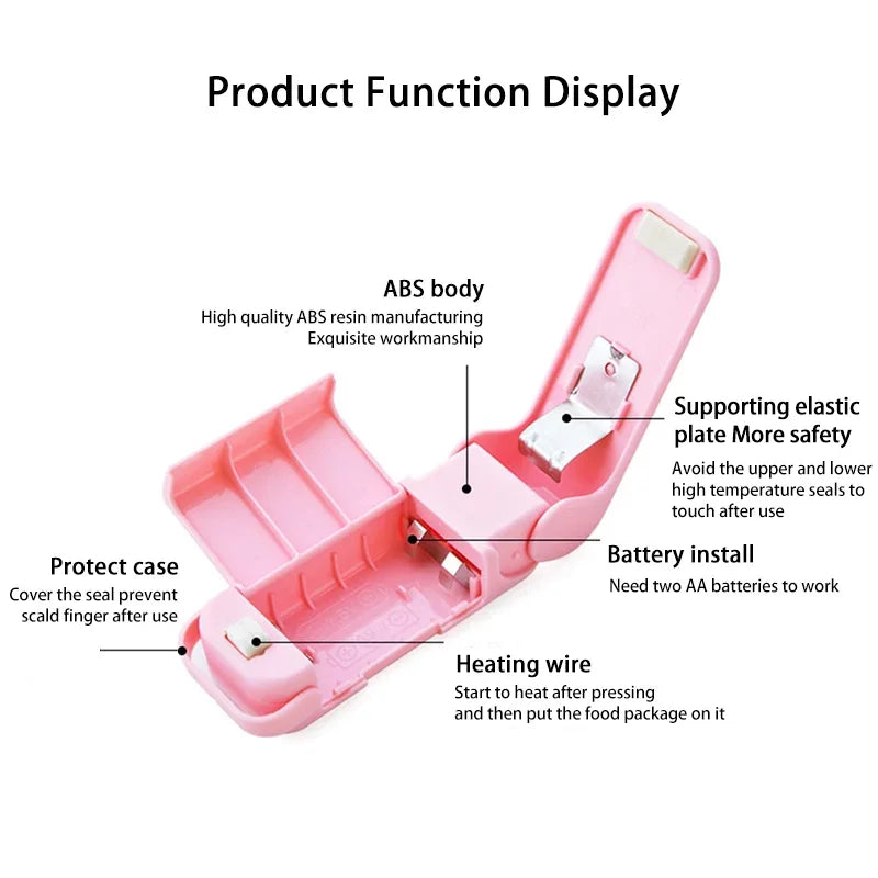 SealMate™ Portable Mini Heat Bag Sealer