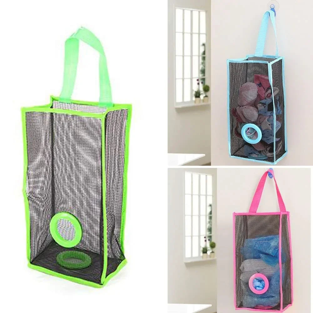 BagMate™ Hanging Plastic Bag Dispenser & Organizer