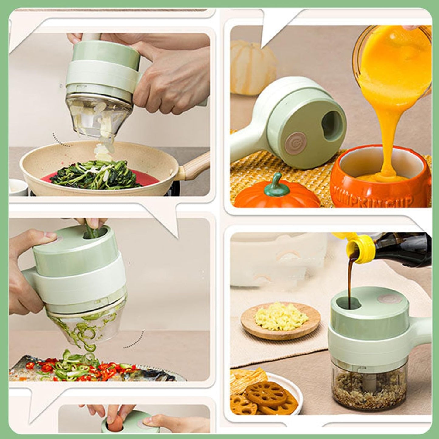 TurboChop™ Electric Food & Vegetable Chopper