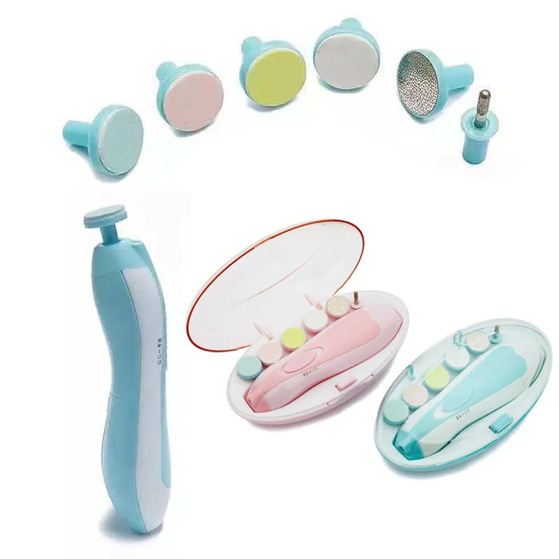 5-in-1 Electric baby Nail Care Kit (Random colour)