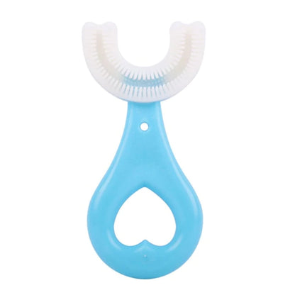 360° U-Shaped Silicone Baby Toothbrush – Kids Teeth Cleaning Brush with Box
