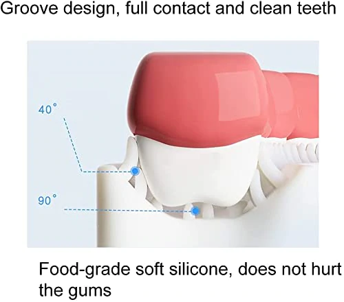 360° U-Shaped Silicone Baby Toothbrush – Kids Teeth Cleaning Brush with Box