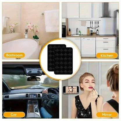 Mobile Bubble Grip – Double-Sided Silicone Suction Phone Holder