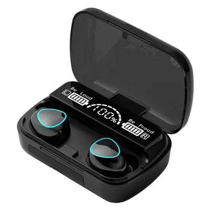 M10 TWS Bluetooth 5.3 Earbuds – LED Display Wireless Earphones