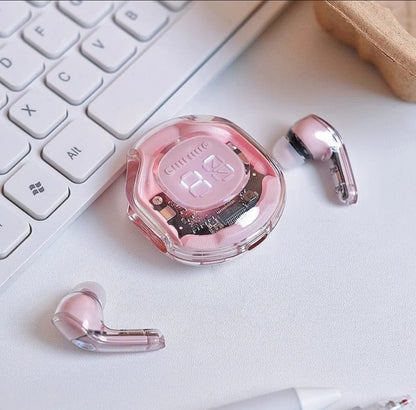 Air39 Transparent Wireless Earbuds – Bluetooth 5.3 TWS with LED Display