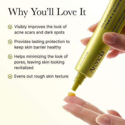 Arencia Vitamin C Booster Shot 30ml – Vitamin C & Glutathione Face Cream
