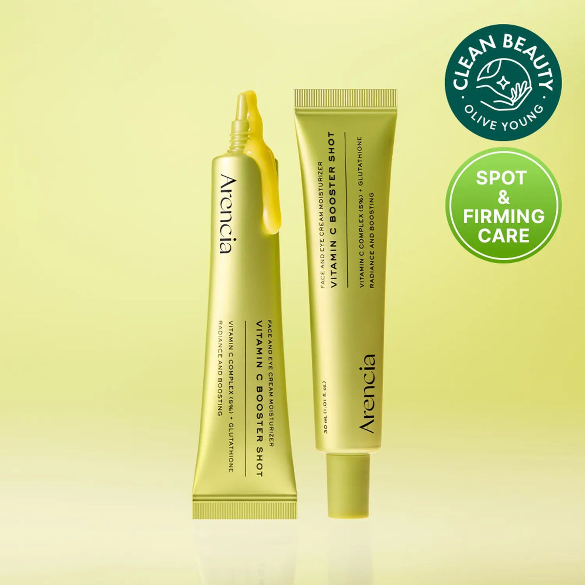 Arencia Vitamin C Booster Shot 30ml – Vitamin C & Glutathione Face Cream