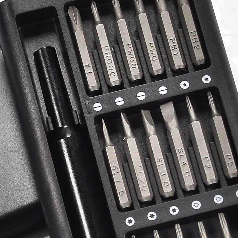 24-in-1 Magnetic Precision Screwdriver Set – Compact Repair Tool Kit