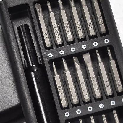 24-in-1 Magnetic Precision Screwdriver Set – Compact Repair Tool Kit