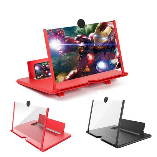 3D Mobile Phone Screen Magnifier – Foldable Smartphone Video Screen Enlarger