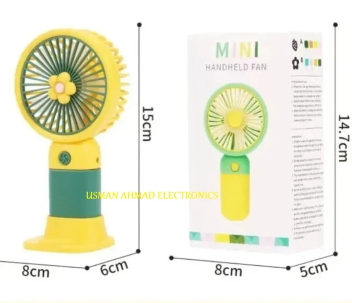 Portable Mini Handheld Fan (random color)