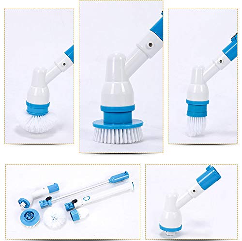 Electric Cleaning Brush – Long Handle Spin Scrubber