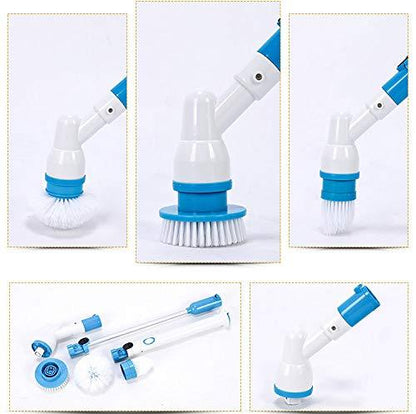 Electric Cleaning Brush – Long Handle Spin Scrubber