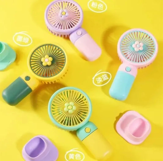 Portable Mini Handheld Fan (random color)