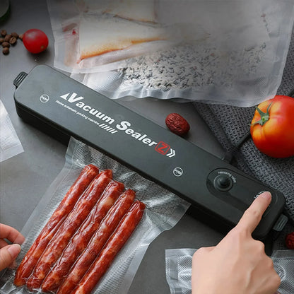 FreshLock™ Portable Vacuum Food Sealer with 5 Bags