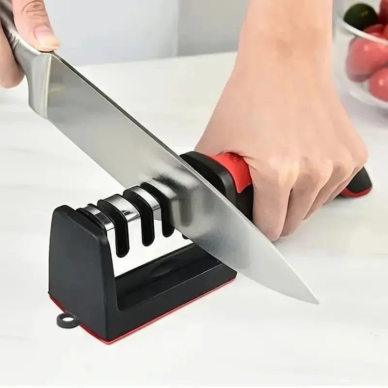 SharpPro™ 3-Stage Kitchen Knife Sharpener