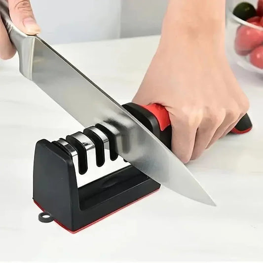 SharpPro™ 3-Stage Kitchen Knife Sharpener