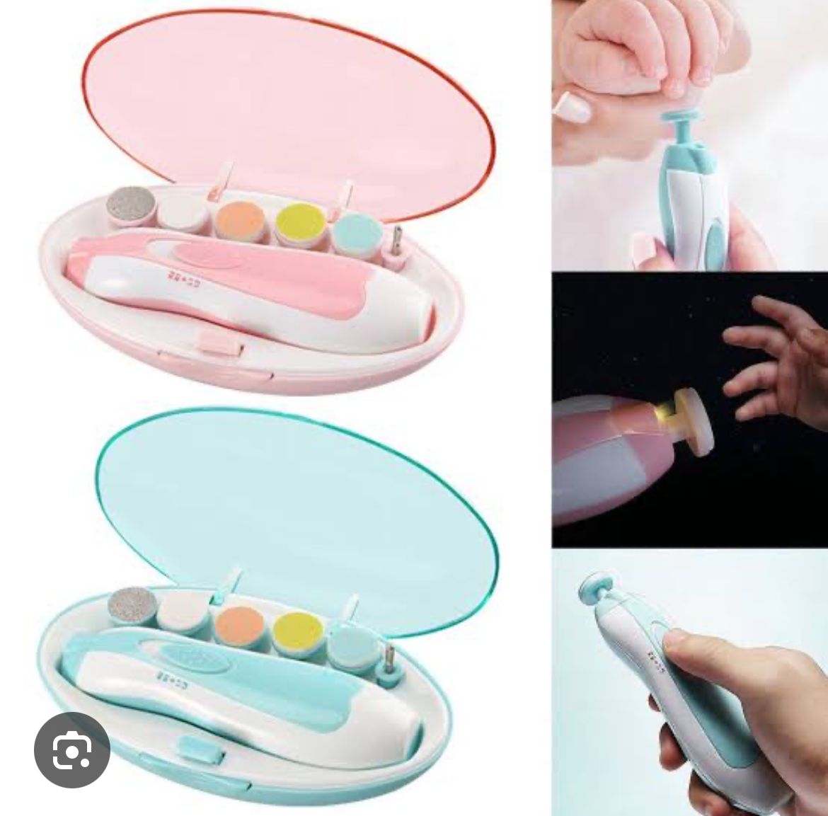 5-in-1 Electric baby Nail Care Kit (Random colour)