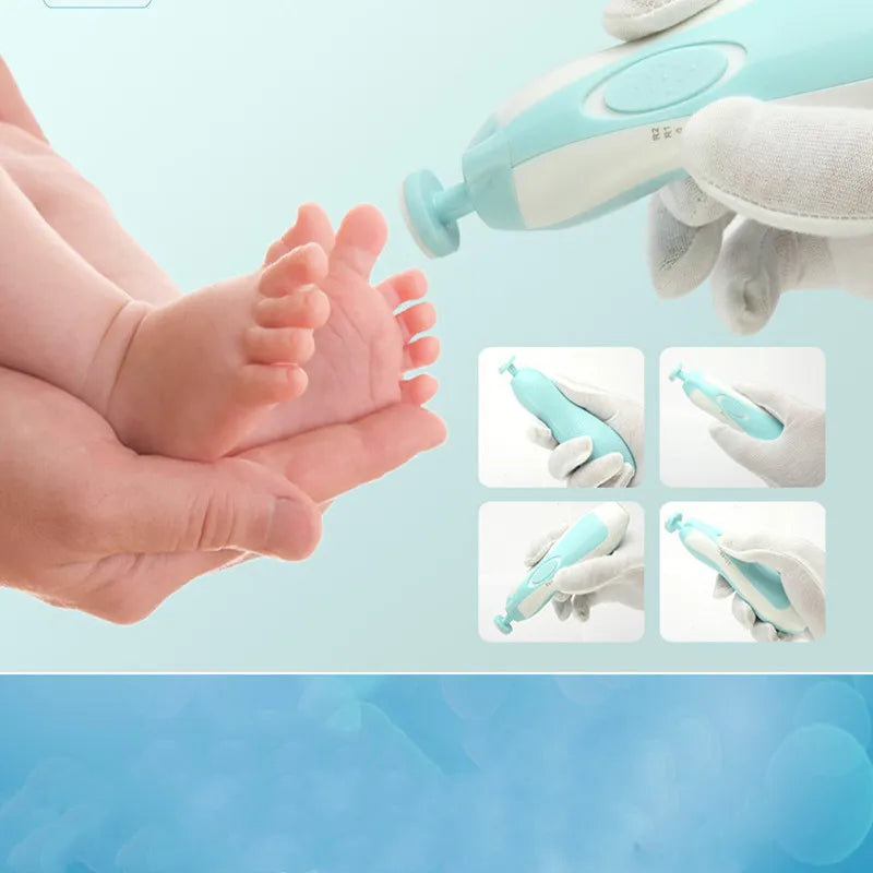 5-in-1 Electric baby Nail Care Kit (Random colour)