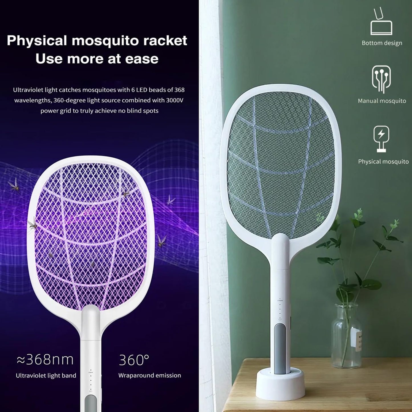 USB Mosquito Killer Racket