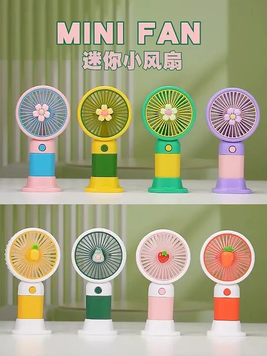 Portable Mini Handheld Fan (random color)