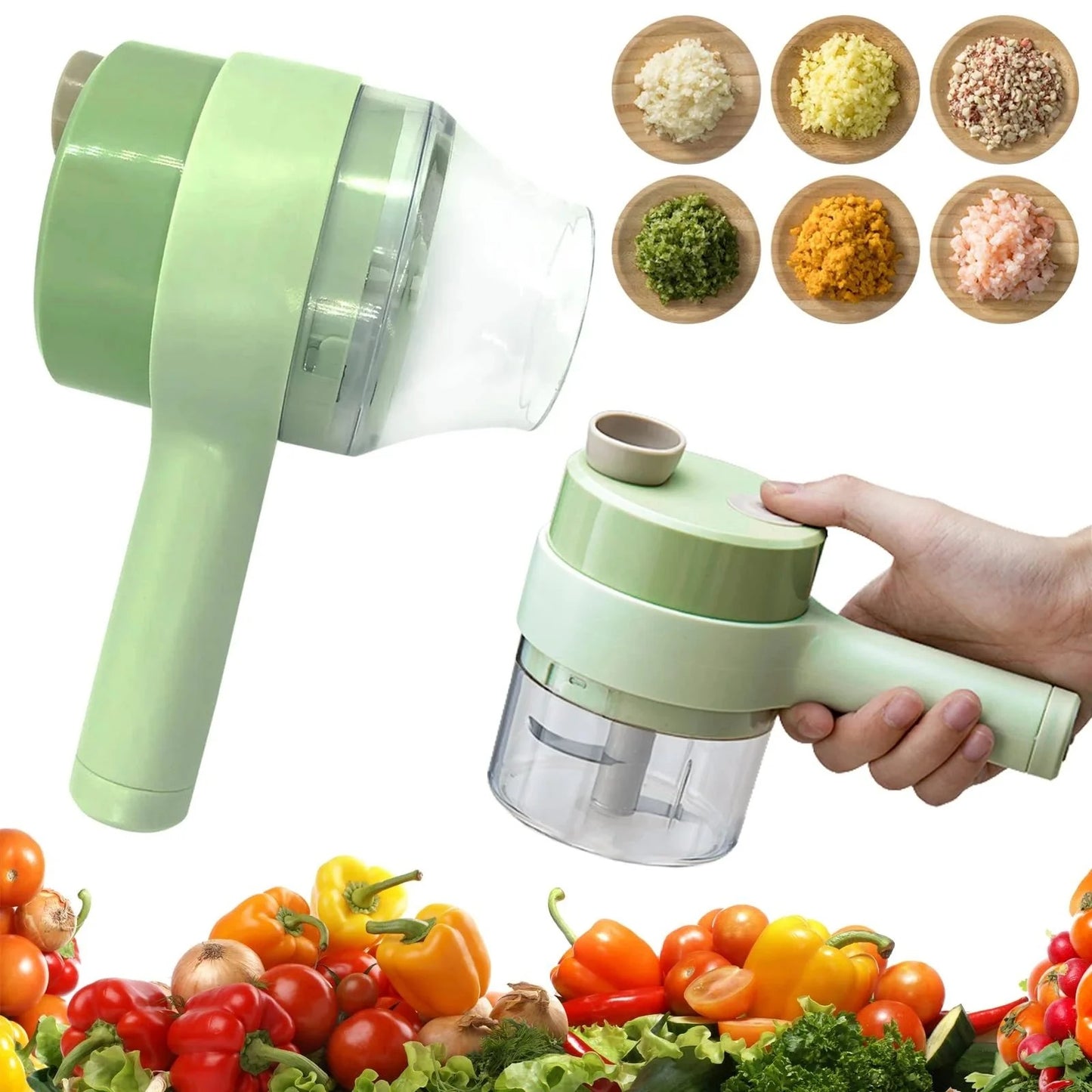 TurboChop™ Electric Food & Vegetable Chopper