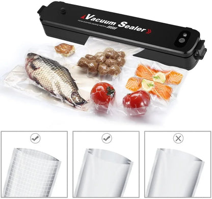 FreshLock™ Portable Vacuum Food Sealer with 5 Bags