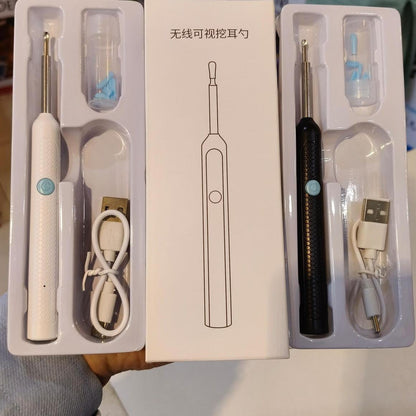 Smart Ear Cleaner with Camera & LED Light – Wireless Ear Wax Removal Tool