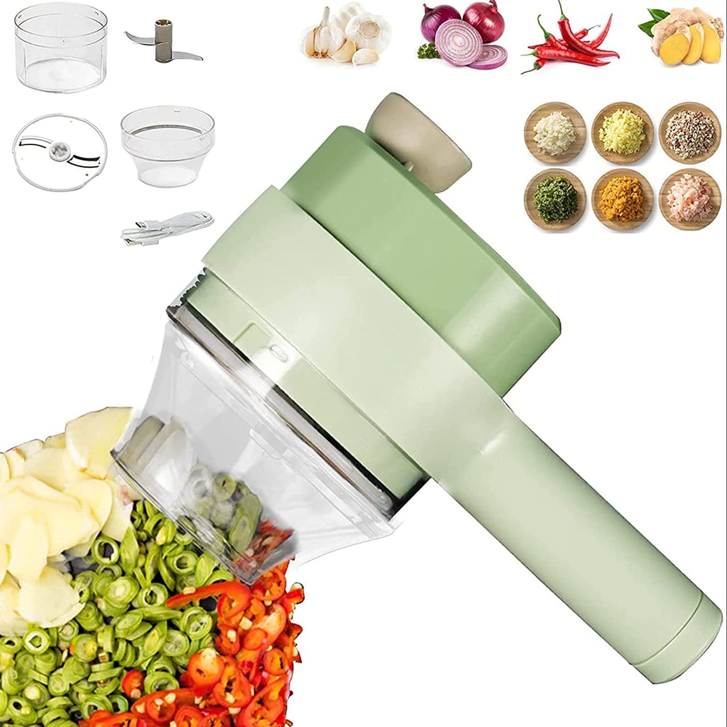TurboChop™ Electric Food & Vegetable Chopper