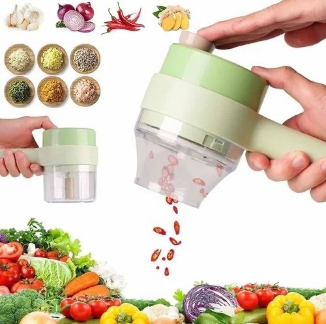 TurboChop™ Electric Food & Vegetable Chopper