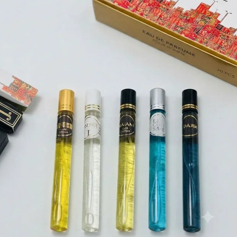J. Premium 20-Piece Fragrance Collection | 5 Scents | EDP Gift Set for Men & Women